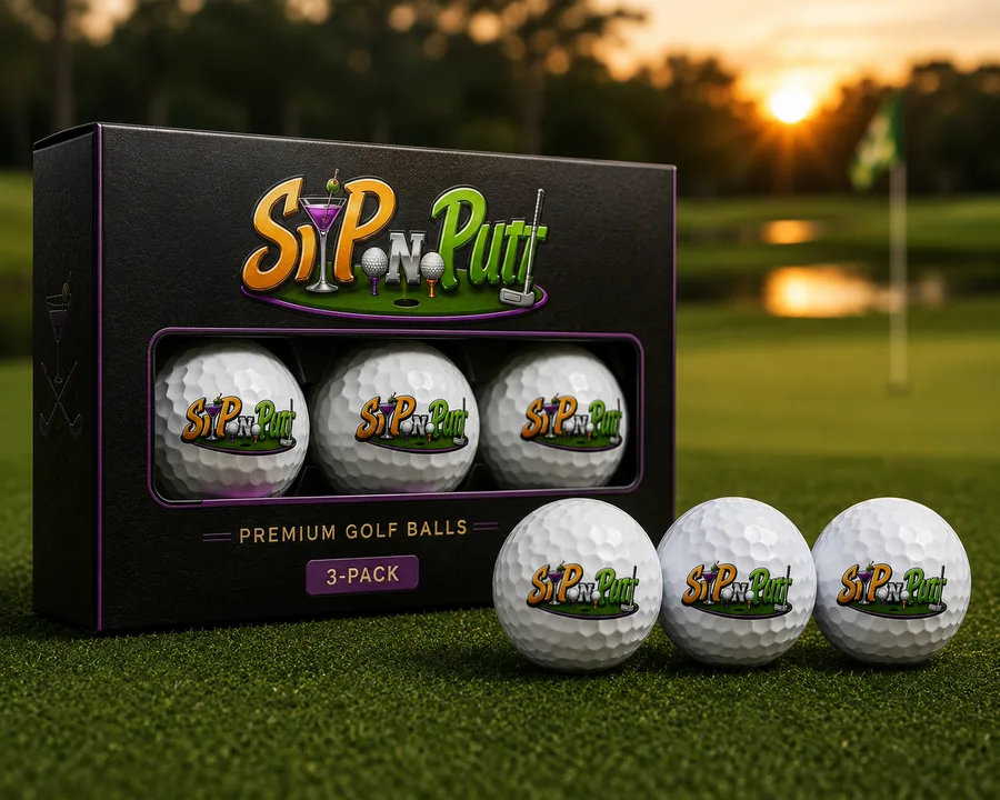 Logo Golf Balls (3-pack)