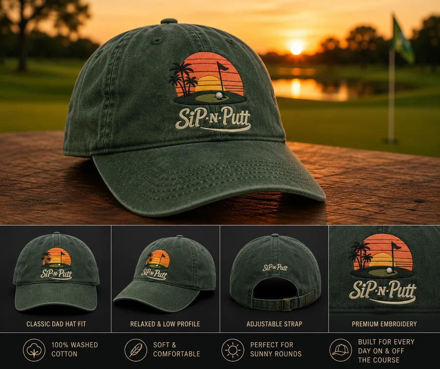 Sunset Dad Hat