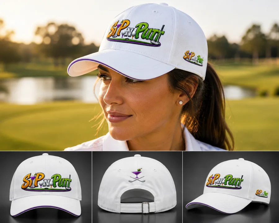Women's Cap - White