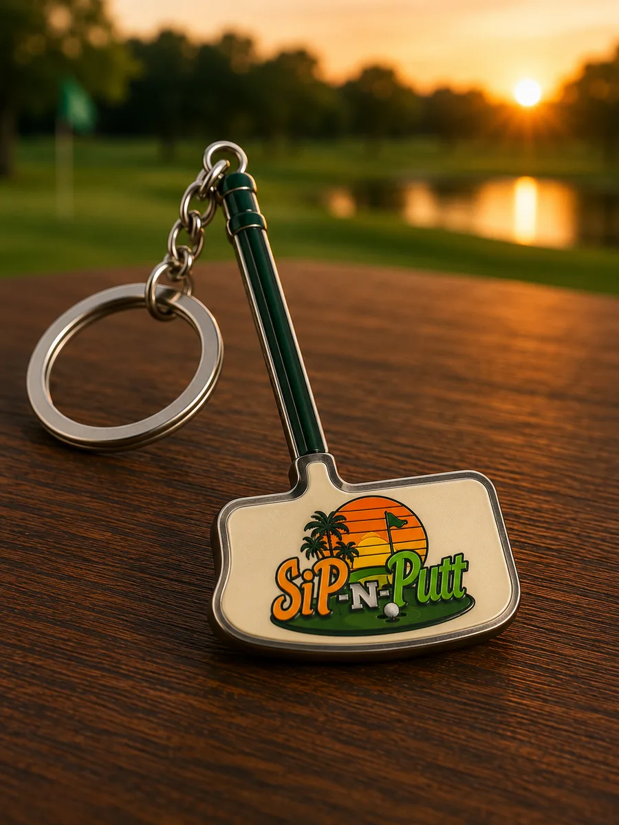 Mini Putter Keychain